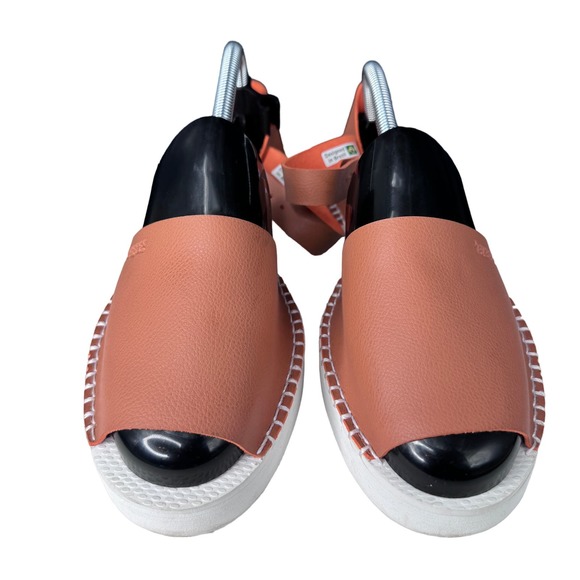 Havaianas Flatform Espadrille Sandals Ankle Strap Open Toe Slip-On Brown Size 9 - Picture 6 of 8